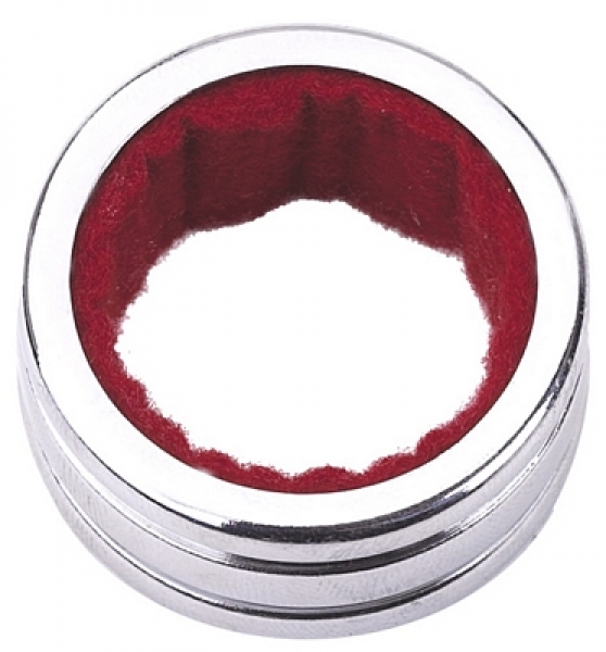 Contacto Wine Collar chrome plated brass, mirror polished