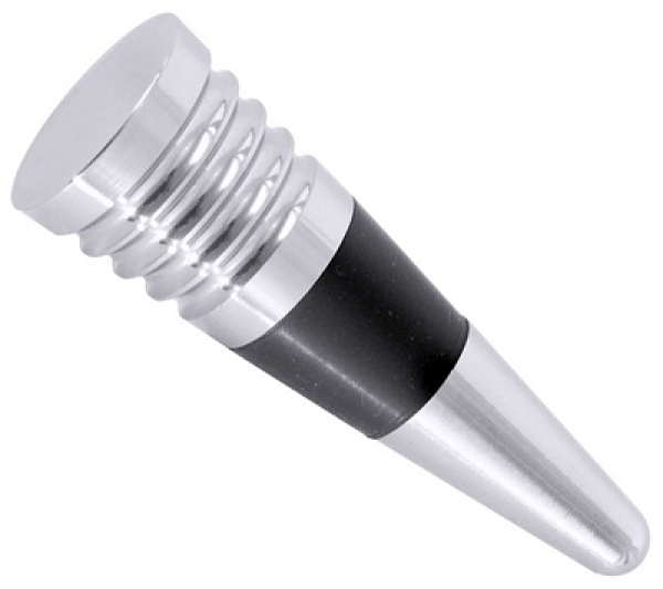 Contacto Wine Stopper stainless steel with rubber ring
