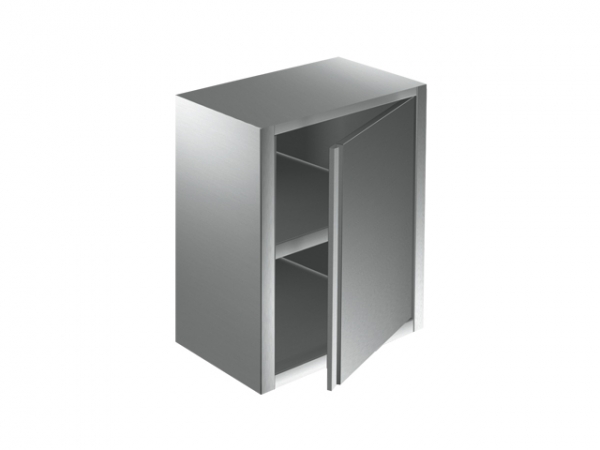 Wall cabinet, with shelf and door, widths from 400 to 900mm