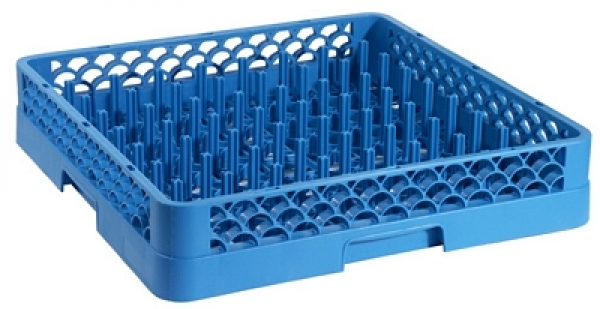 Contacto Dishwasher Rack coarse mesh, blue polypropylene