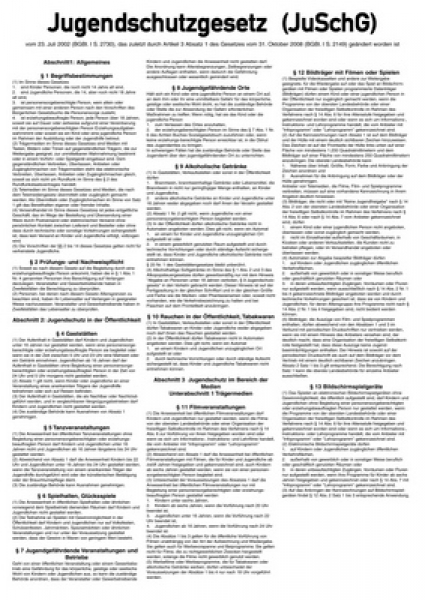 Contacto Child Protection Law in German