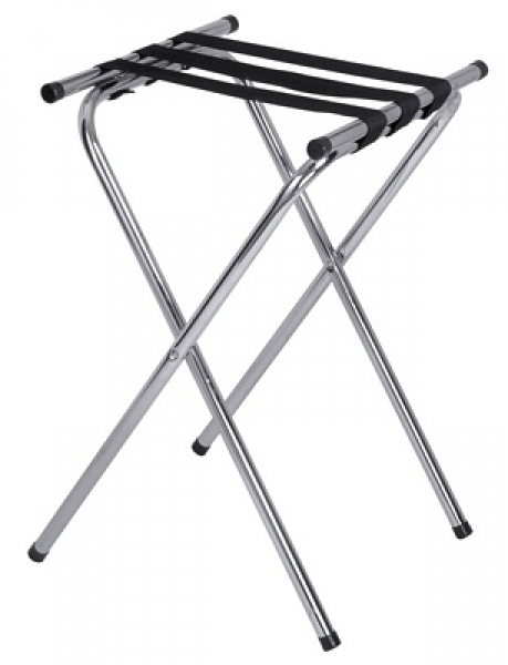 Contacto Folding Tray Stand chrome plated Ø 2.5 cm tube