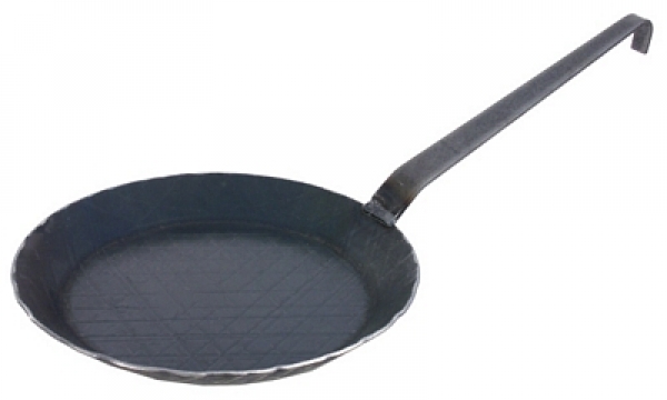 Contacto Iron Frying/Serving Pan, mild steel handles, heavy gaug