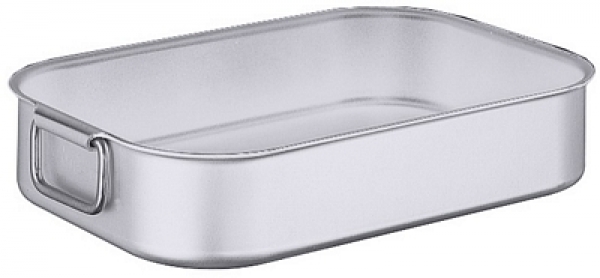 Contacto Roasting Pan aluminium, with 2 drop down handles