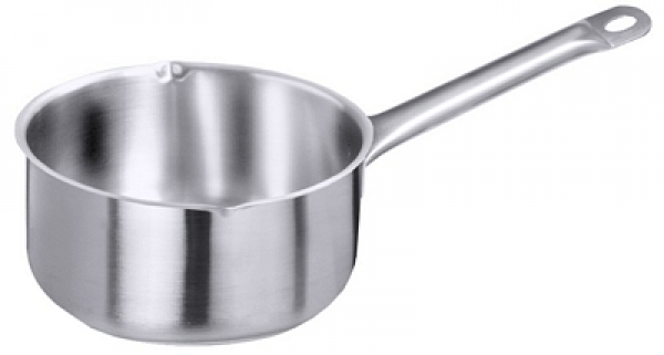 Contacto Cooking pot, satin polished, with hollow handle, 7mm sa