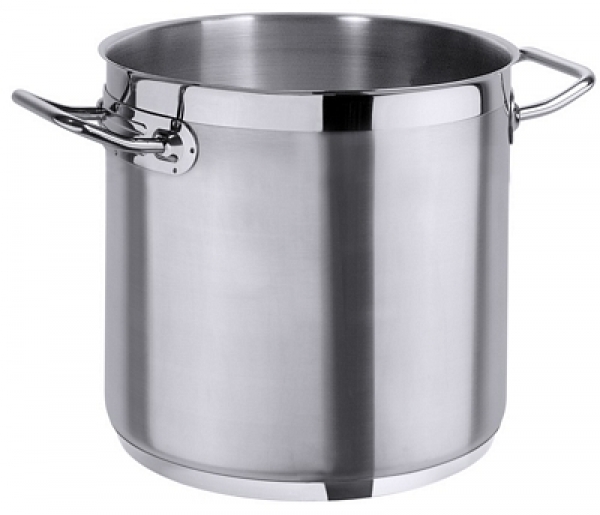 Contacto Cooking pot, satin polished, with sandwich base up to 3