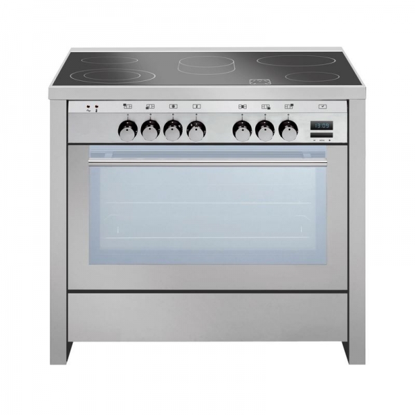 Cerane stove, 5 zones, multifunction oven, 900x600x910mm