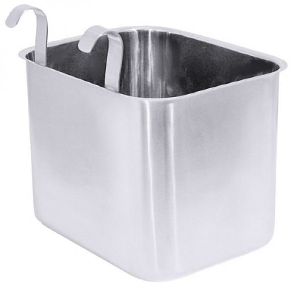 Contacto Waste Bin 18/10 stainless steel