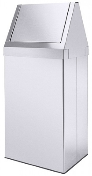 Contacto Swing Top Bin 18/0 stainless steel