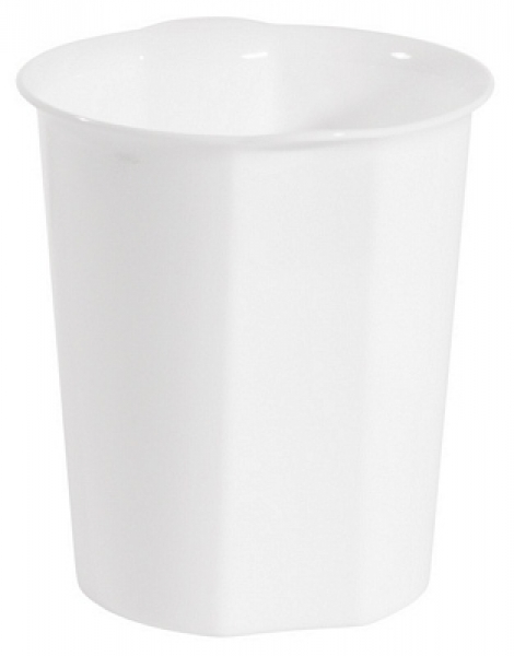 Contacto Table Waste Bin white SAN plastic