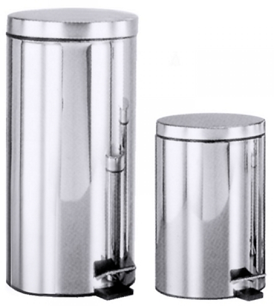 Contacto Pedal Bin 18/0 stainless steel, mirror polished