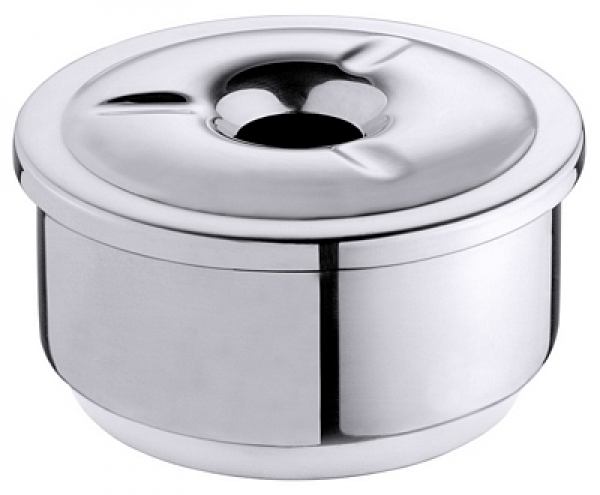Contacto Ashtray two piece, 18/10 stainless steel