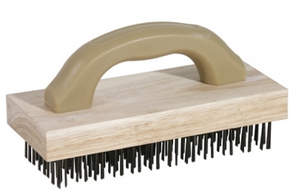 Contacto Chopping Block Brush with steel wire bristles