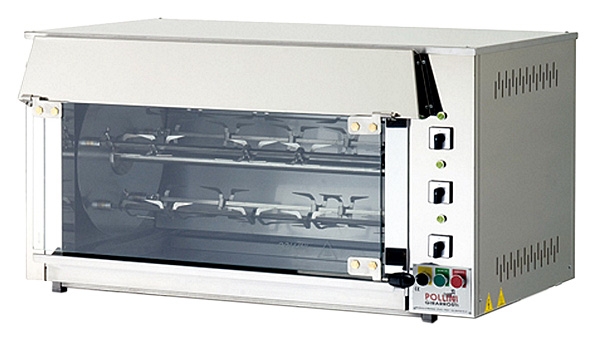 GAM Gas chicken grill G-PL16, 4 skewers, 1110x600x620mm