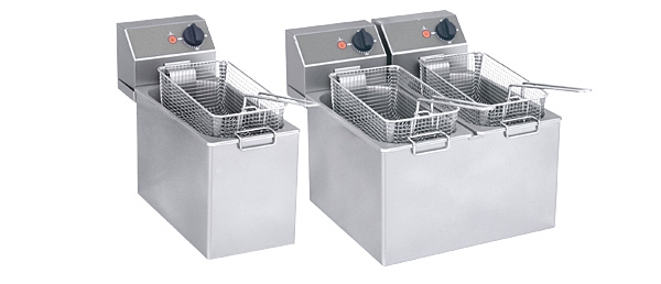 GAM Electric fryer FT44, 2 x 5.5 liter, 430x370x215mm