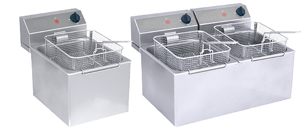 GAM Electric fryer FT88, 2 x 7,8 liter, 430x550x220mm