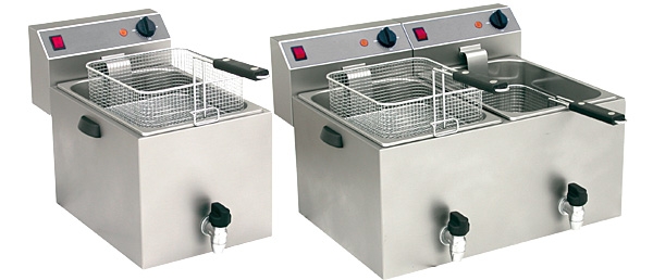 GAM Electric fryer FT9V/400, 400V, 1 x 8,5 liter, 280x430x270mm