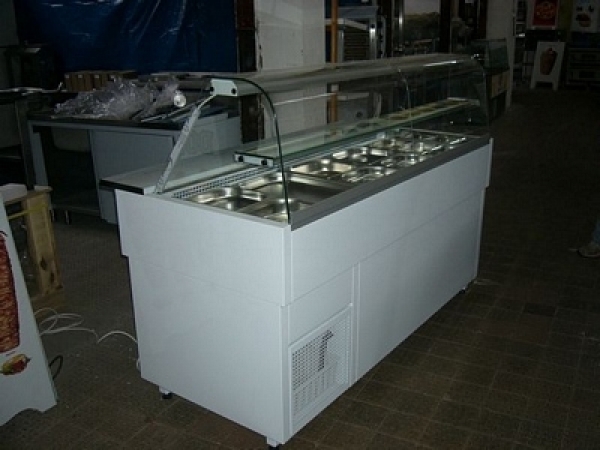 SALAD CASE +Catering containers G/N, 1900mm length