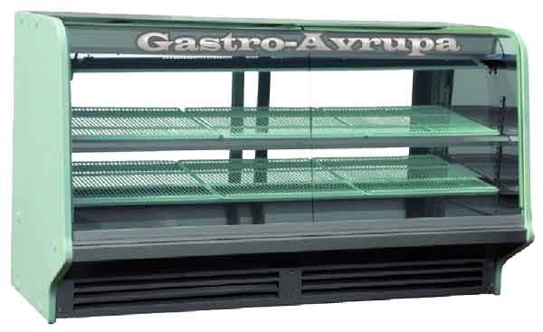 Kebab showcase Alava, 2520x850x1130mm