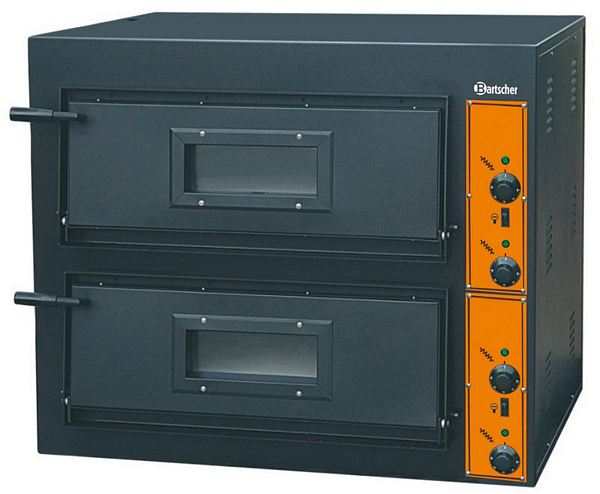 Pizza oven, 2x4 Pizzas, 8,4 kW, 610x610x140mm