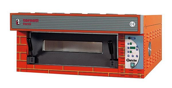 Pizzaofen, 6 Pizzen, 6,9 kW, 960x1230x440mm