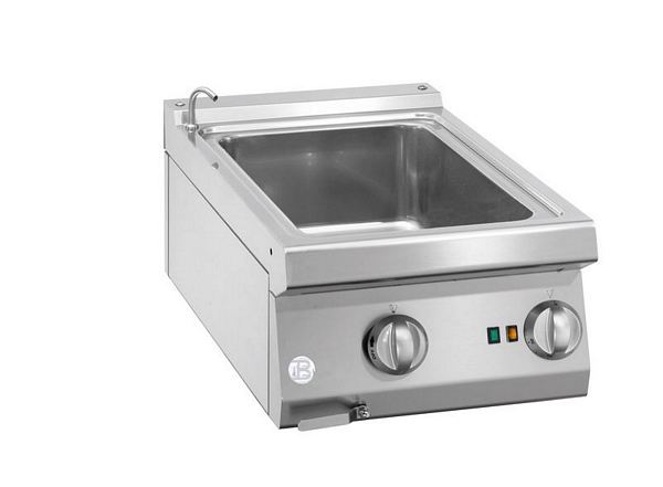 Electric bain marie, 1 basin, 1 kW, 400x700x295mm