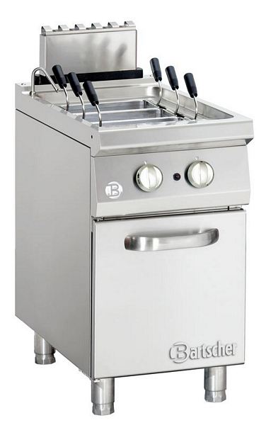Gas pasta cooker, 1 basin, 40 litres, 450x900x900mm