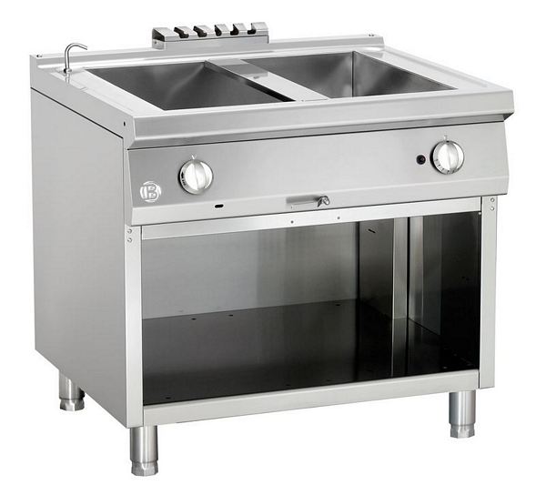Gas bain marie, 6 kW, 900x900x900mm