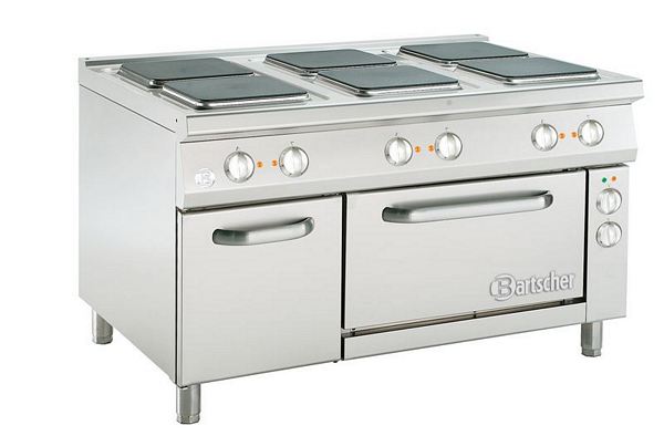 Elektroherd, 6 Platten, Elektro-Backofen, 1350x900x900mm