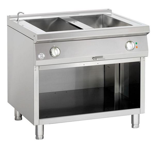 Electric bain marie, 3,6 kW, 900x900x900mm