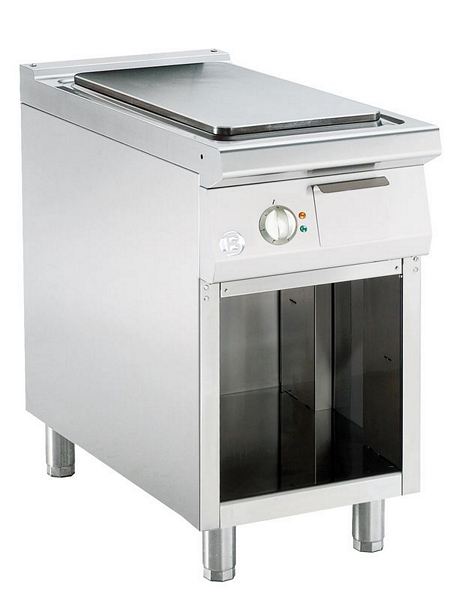 Elektro-Griddleplatte, glatt, 6,6 kW, 450x900x900mm