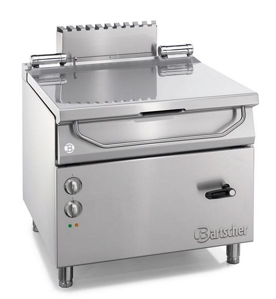 Electric tilting frying pan, 85 litres, 9 kW, 900x900x900mm