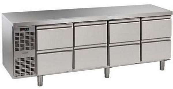 Cooling table, 1/1 GN, -2°C / 8°C, 2320x700x900mm