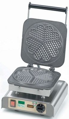 Herzwaffeleisen groß, 2,2 kW, 310x340x250 mm