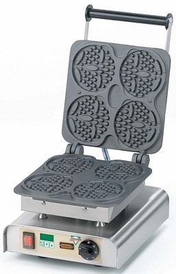 Waffle Maker "Bears", 2,2 kW, 310x340x250 mm