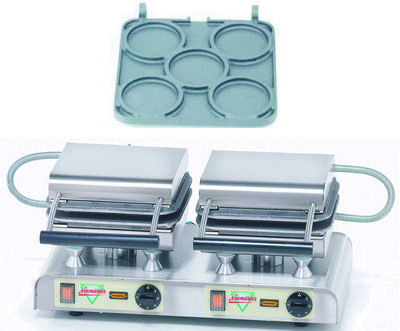 Waffle Maker "Blinis", 4,4 kW, 610x340x250 mm