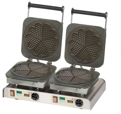 Waffel Maker "Big heart", 4,4 kW, 610x340x250 mm