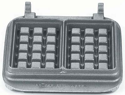 Brussels Waffle, 2 pieces, 165x105x28 mm
