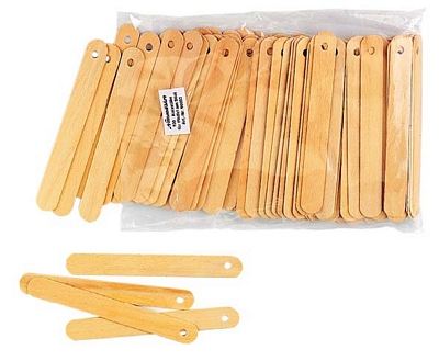 Wooden Sticks, package of 100 pcs.