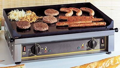 Griddle Plates, 3,5 kW, 650x440x210 mm
