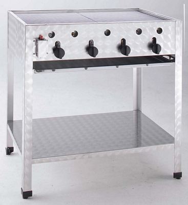 Gas Combi Stand Grill, 16 kW, 815x530x830 mm