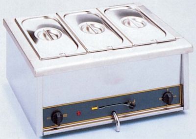 Bain-Marie, 1,5 kW, 600x400x255 mm