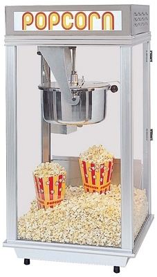 Popcorn - Machines, 1,85 kW, 510x510x1020 mm