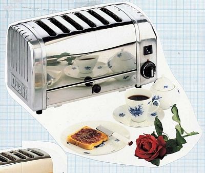 Toaster, 3,0 kW, 460x220x220 mm