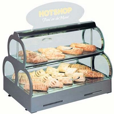 Hot-Food-Presenter, 130 W, 606x446x452/596 mm