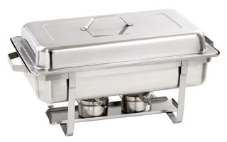 Bartscher Chafing Dish 1/1 GN, 100mm deep, 605x350x305mm