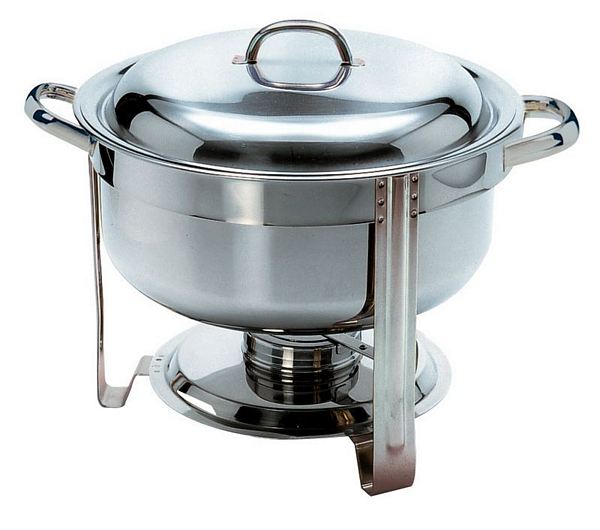 Chafing dish, round, 7,5 l, 30,5 cm diameter