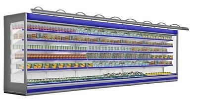 OPEN MERCHANDISER Barbados , Length From 1250 to 2500mm