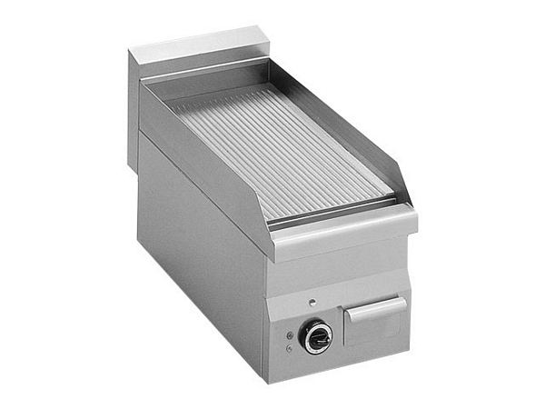 Modular Gas Griddle plate, grooved, 5,2 kW, 300x600x280mm