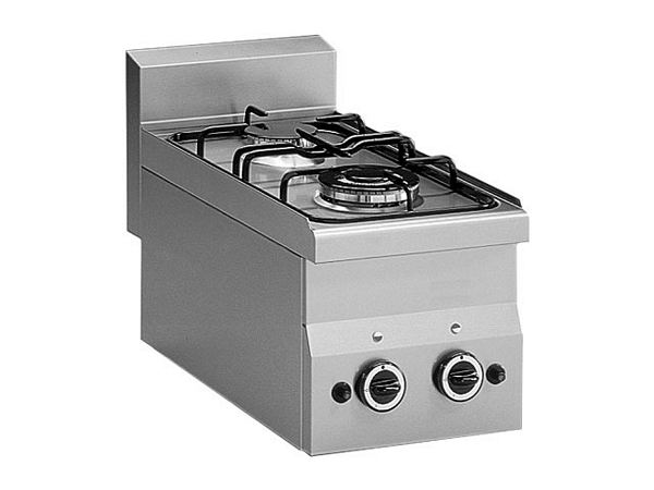 Modular Gas range, 2 burners, 6,1 kW, 300x600x280mm